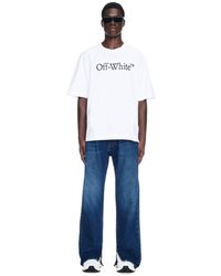 Off-White c/o Virgil Abloh - Men Arrow Tab Zip Detail Skate Jeans - Lyst