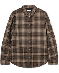 Off-White c/o Virgil Abloh - Spray Arrow Check Padded Overshirt - Lyst