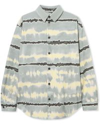 Off-White c/o Virgil Abloh - All-Over Tie-Dye Overshirt - Lyst