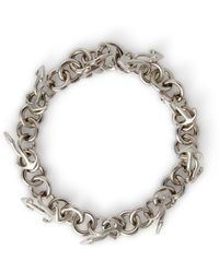 Off-White c/o Virgil Abloh - Collar con cadenas mezcladas - Lyst