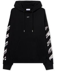 Off-White c/o Virgil Abloh - Newspaper Arrow Skate Hoodie - Lyst