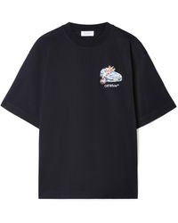 Off-White c/o Virgil Abloh - Fresco Arrow T-Shirt - Lyst