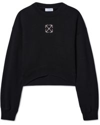 Off-White c/o Virgil Abloh - Jewel Mini Arrow Crop Crew - Lyst