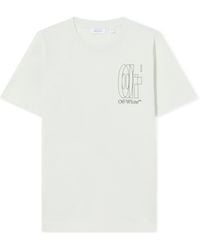 Off-White c/o Virgil Abloh - Outline Double Arrow Slim T-Shirt - Lyst