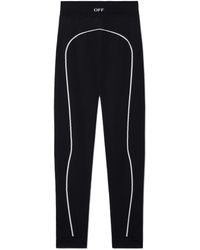 Off-White c/o Virgil Abloh - Logo Nylon Leggings - Lyst