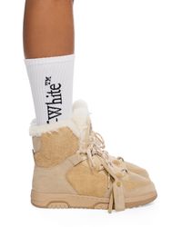 Off-White c/o Virgil Abloh - Shearling Winter Boot - Lyst