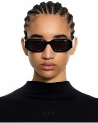 Off-White c/o Virgil Abloh - Olympia Smoke Lens Sunglasses - Lyst