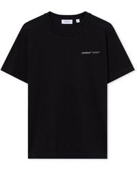 Off-White c/o Virgil Abloh - Logo Quote Short Sleeve T-Shirt - Lyst