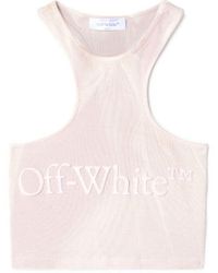 Off-White c/o Virgil Abloh - LAUNDRY RIB ROWING TOP BURNISHED LILAC B - Lyst