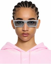 Off-White c/o Virgil Abloh - Montgomery Light Lens Sunglasses - Lyst