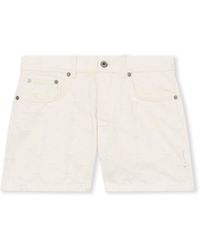 Off-White c/o Virgil Abloh - Star Jacquard Doll Denim Shorts - Lyst