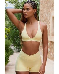 BO+TEE - Soft Active Cross-Back Sports Bra - Lyst