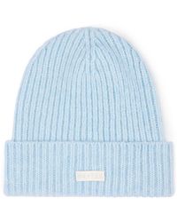 BO+TEE - Ribbed Knit Beanie Hat - Lyst