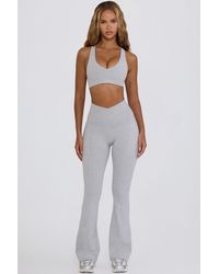 BO+TEE - Soft Active V-Waist Flared Leggings - Lyst