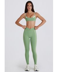 BO+TEE - Soft Active Twist-Front Leggings - Lyst