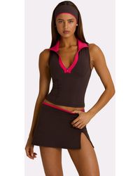 BO+TEE - Soft Active Collared Tank Top - Lyst