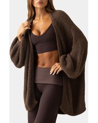 BO+TEE - Soft Knit Cardigan - Lyst
