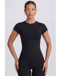 BO+TEE - Cut-Out Longline T-Shirt - Lyst