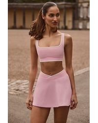 BO+TEE - Soft Active Crossover Mini Skort - Lyst