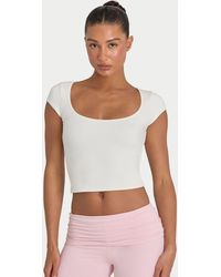 BO+TEE - Buttercloud Crop Top - Lyst