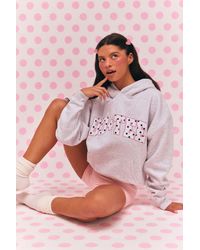 BO+TEE - Oversized Applique Hoodie - Lyst