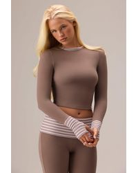 BO+TEE - Plush Jersey Long-Sleeve Top - Lyst