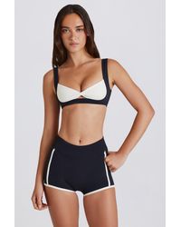 BO+TEE - Soft Active Contrast Mini Shorts - Lyst