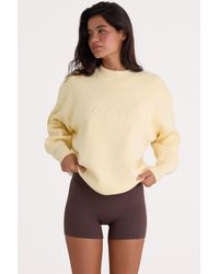 BO+TEE - Ribbed Knit Oversized Jumper - Lyst