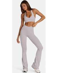 BO+TEE - Soft Active V-Waist Flared Leggings - Lyst