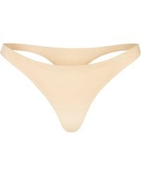 Oh Polly - Seamless Knit Thong - Lyst