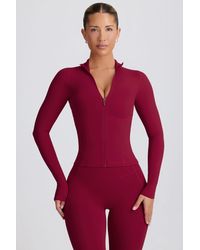 BO+TEE - Soft Active Zip-Up Jacket - Lyst