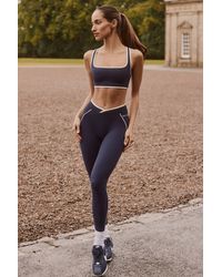 BO+TEE - Soft Active Crossover Contrast Leggings - Lyst