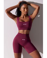 BO+TEE - High Waist Super Sculpt Biker Shorts - Lyst