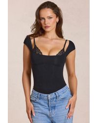 Oh Polly - Modal Bodysuit - Lyst