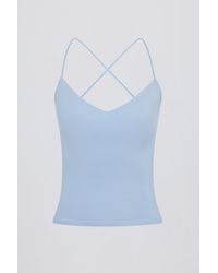 BO+TEE - Cross-Back Tank Top - Lyst