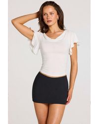 Oh Polly - Modal Cowl-Neck Top - Lyst