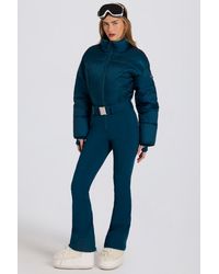 BO+TEE - Waterproof Padded Belted Ski Suit - Lyst
