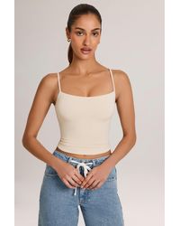 Oh Polly - Modal Scoop-Neck Tank Top - Lyst