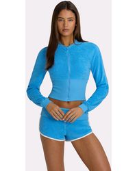 BO+TEE - Terry Zip-Up Jacket - Lyst