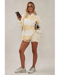 BO+TEE - Striped Oversized Long-Sleeve T-Shirt - Lyst