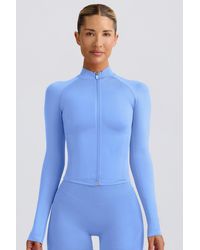 BO+TEE - Define Luxe Zip-Up Jacket - Lyst