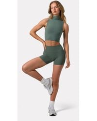 BO+TEE - Soft Active High Waist Mini Shorts - Lyst