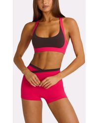 BO+TEE - Soft Active Wrap Waist Shorts - Lyst