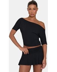 BO+TEE - Buttercloud Slouchy Off-Shoulder Top - Lyst