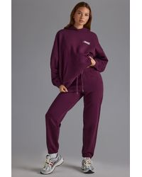 BO+TEE - Soft Cotton Jersey Relaxed Mid-Rise Joggers - Lyst