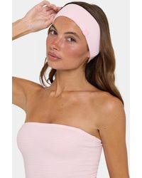 BO+TEE - Ribbed Jersey Headband - Lyst