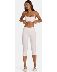 BO+TEE - Soft Active Capri Leggings - Lyst