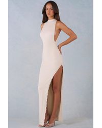 Oh Polly - Modal Halterneck Maxi Dress - Lyst