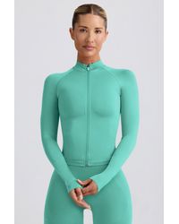 BO+TEE - Define Luxe Zip-Up Jacket - Lyst
