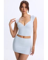 Oh Polly - Modal Mid-Rise Micro Mini Skirt - Lyst